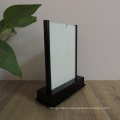 Double Sided Acrylic Table Stand Led Lighting Sign Frame Display Stand Card Menu Holder